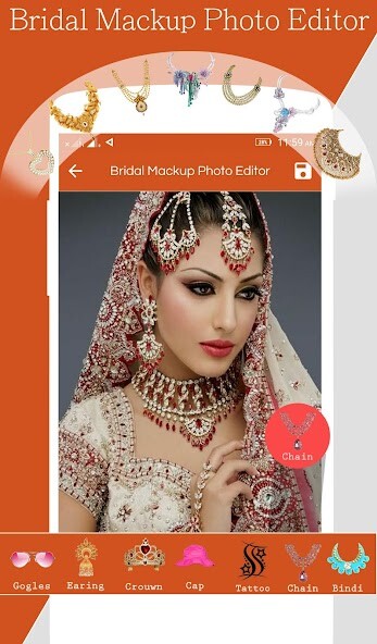 Run android online APK Bridal Mackup Photo Editor from MyAndroid or emulate Bridal Mackup Photo Editor using MyAndroid