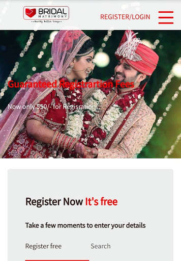 Run android online APK Bridal Matrimony from MyAndroid or emulate Bridal Matrimony using MyAndroid