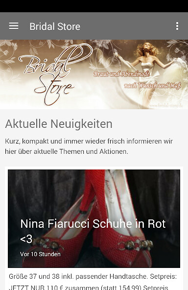 Run android online APK Bridal Store from MyAndroid or emulate Bridal Store using MyAndroid