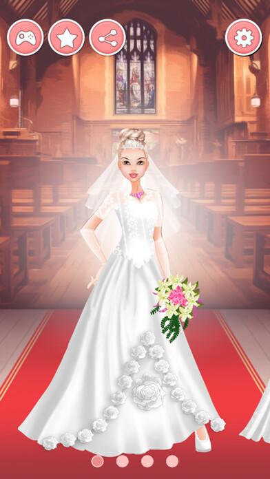 Emulate iPhone app Bride Dress Up Game - Wedding Makeover Salon using MyAndroid Emulate iPhone app Bride Dress Up Game - Wedding Makeover Salon using MyAndroid