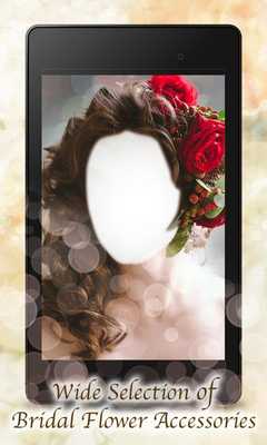 Emulate Android APK Bride Floral Hair Photo Editor