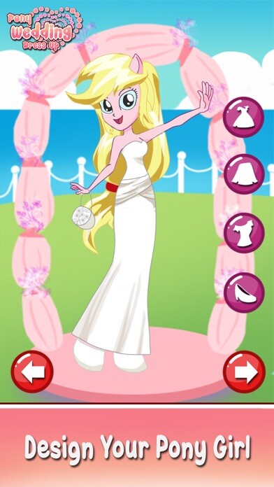 Emulate iPhone app Bride Pony wedding girl princess dress up makeover using MyAndroid Emulate iPhone app Bride Pony wedding girl princess dress up makeover using MyAndroid