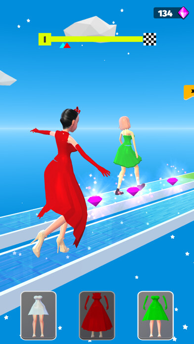 Emulate iPhone app Bride Race using MyAndroid