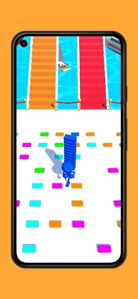 Run android online APK Bridge block collect race run from MyAndroid or emulate Bridge block collect race run using MyAndroid