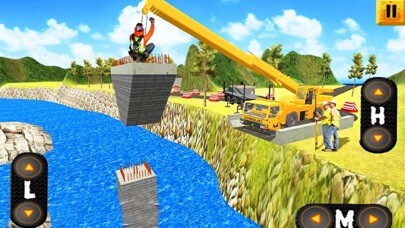 Emulate iPhone app Bridge Builder Simulator 2021 using MyAndroid