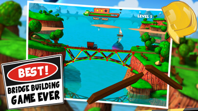 Emulate iPhone app Bridge Builder Simulator - Real Road Construction Sim using MyAndroid