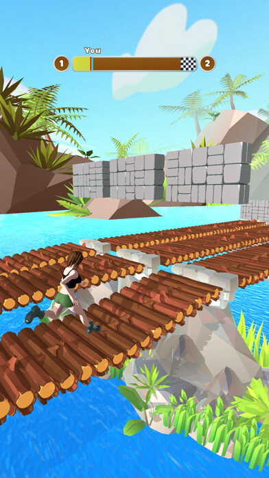 Emulate iPhone app Bridge Jump 3D using MyAndroid Emulate iPhone app Bridge Jump 3D using MyAndroid