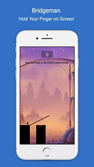 Emulate iPhone app Bridgeman - StickHero using MyAndroid