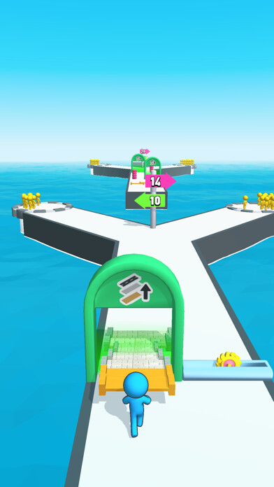 Emulate iPhone app Bridge Rush! using MyAndroid