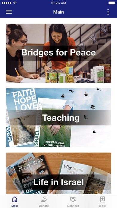 Emulate iPhone app Bridges for Peace using MyAndroid Emulate iPhone app Bridges for Peace using MyAndroid