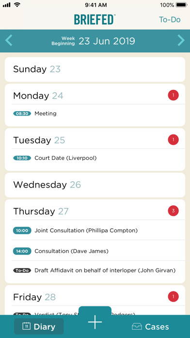 Emulate iPhone app Briefed using MyAndroid