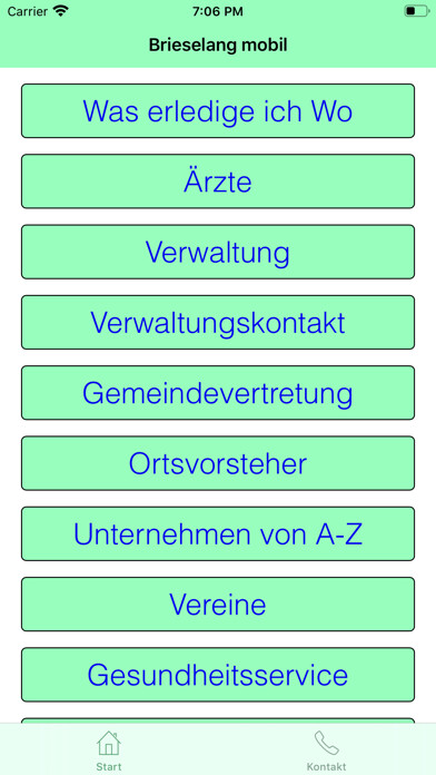Emulate iPhone app Brieselang using MyAndroid