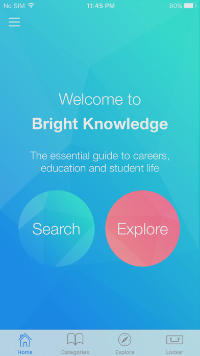 Emulate iPhone app Bright Knowledge using MyAndroid
