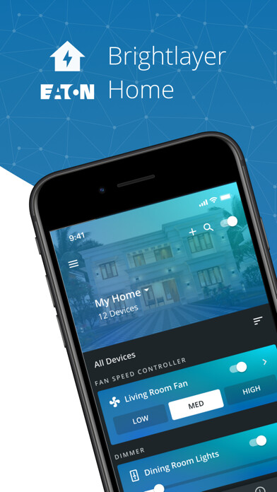 Emulate iPhone app Brightlayer Home using MyAndroid