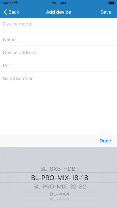 Emulate iPhone app Brightlink AV using MyAndroid Emulate iPhone app Brightlink AV using MyAndroid
