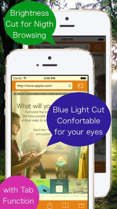 Emulate iPhone app Brightness and Blue Light Cut Browser “AceColor” using MyAndroid Emulate iPhone app Brightness and Blue Light Cut Browser “AceColor” using MyAndroid