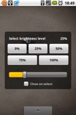 Emulate Android APK Brightness Level