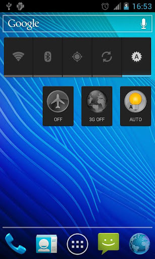 Emulate Android APK Brightness Widget Emulate Android APK Brightness Widget