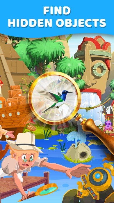 Emulate iPhone app Bright Objects・Search and Find using MyAndroid