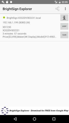 Run android online APK BrightSign Explorer from MyAndroid or emulate BrightSign Explorer using MyAndroid Run android online APK BrightSign Explorer from MyAndroid or emulate BrightSign Explorer using MyAndroid