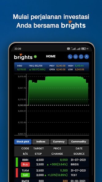 Run android online APK Brights - Trading system from MyAndroid or emulate Brights - Trading system using MyAndroid