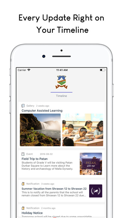 Emulate iPhone app Brihaspati Vidyasadan using MyAndroid Emulate iPhone app Brihaspati Vidyasadan using MyAndroid
