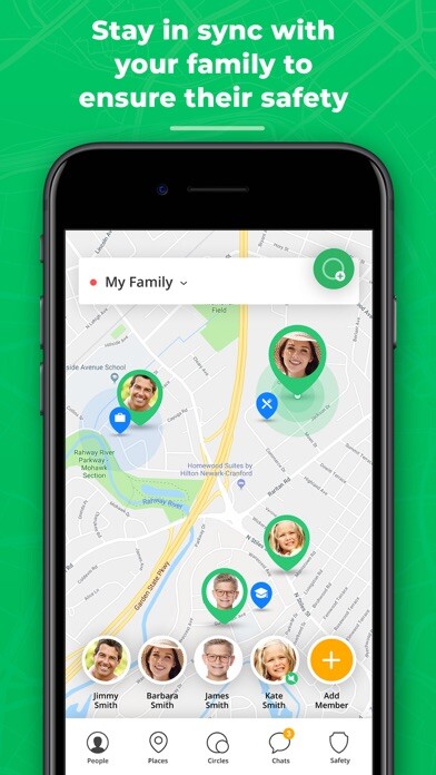 Emulate iPhone app Briive: Family Tracker GPS using MyAndroid