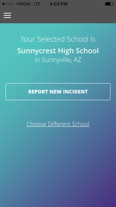 Emulate iPhone app BRIM Anonymous Bullying Report using MyAndroid Emulate iPhone app BRIM Anonymous Bullying Report using MyAndroid
