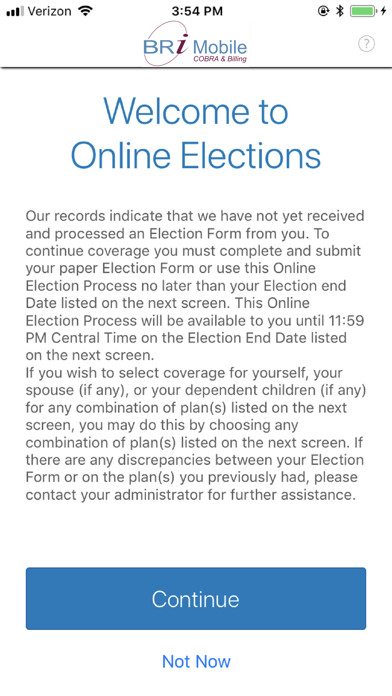 Emulate iPhone app BRI Mobile: COBRA/Direct Bill using MyAndroid Emulate iPhone app BRI Mobile: COBRA/Direct Bill using MyAndroid