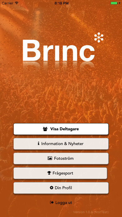 Emulate iPhone app Brinc using MyAndroid