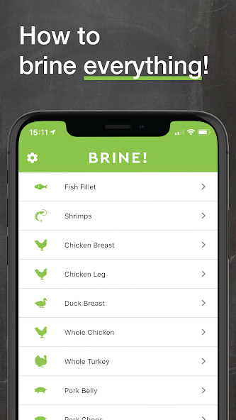 Run android online APK Brine! - Brining Calculator from MyAndroid or emulate Brine! - Brining Calculator using MyAndroid