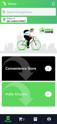 Run android online APK BringHome from MyAndroid or emulate BringHome using MyAndroid