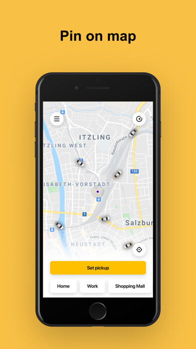 Emulate iPhone app Bringmi taxi rides in Salzburg using MyAndroid Emulate iPhone app Bringmi taxi rides in Salzburg using MyAndroid