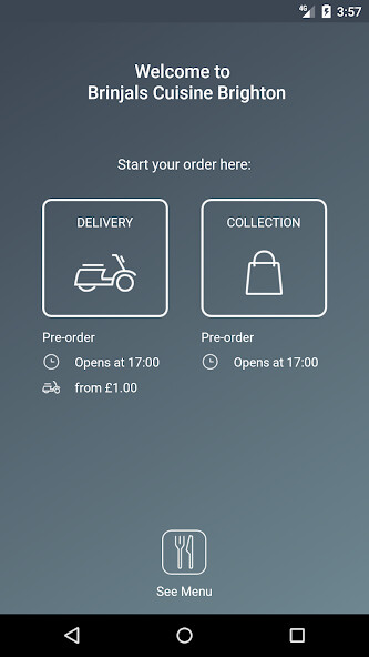 Run android online APK Brinjals Cuisine Brighton from MyAndroid or emulate Brinjals Cuisine Brighton using MyAndroid