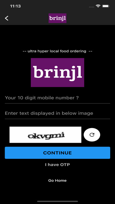 Emulate iPhone app brinjl using MyAndroid