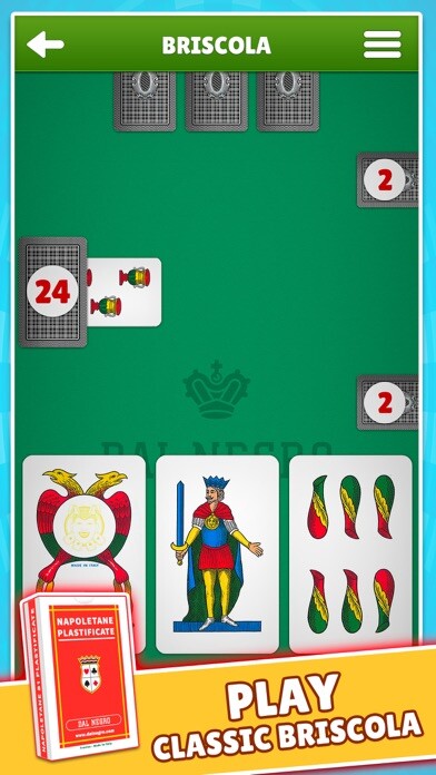 Emulate iPhone app Briscola Dal Negro using MyAndroid Emulate iPhone app Briscola Dal Negro using MyAndroid