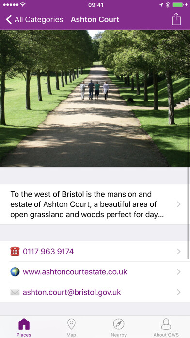 Emulate iPhone app Bristol Unique Guide using MyAndroid