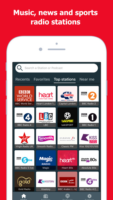 Emulate iPhone app British FM Radio - Live Player using MyAndroid Emulate iPhone app British FM Radio - Live Player using MyAndroid