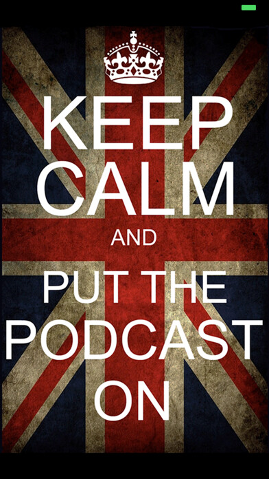 Emulate iPhone app British History Podcast using MyAndroid
