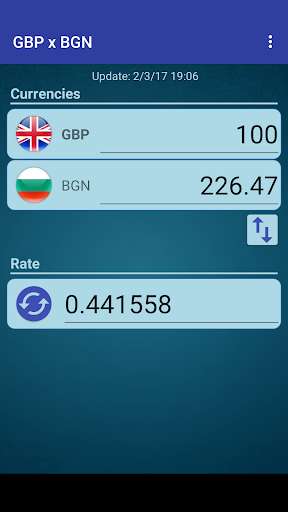 Run android online APK British Pound x Bulgarian Lev from MyAndroid or emulate British Pound x Bulgarian Lev using MyAndroid
