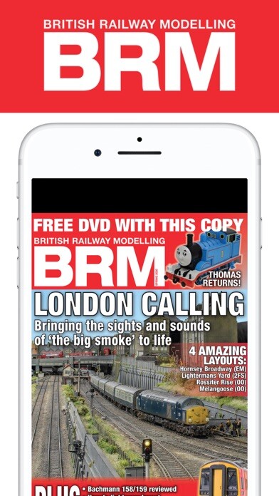 Emulate iPhone app British Railway Modelling using MyAndroid