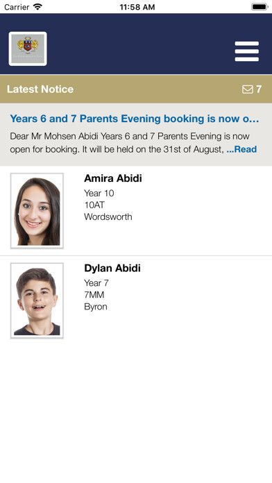 Emulate iPhone app British School of Paris using MyAndroid