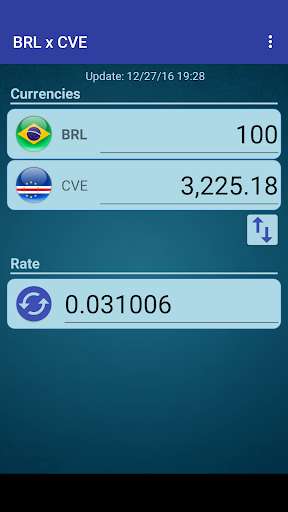 Run android online APK BRL Real x Cape Verdean Escudo from MyAndroid or emulate BRL Real x Cape Verdean Escudo using MyAndroid