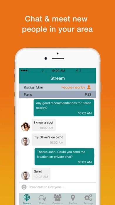 Emulate iPhone app Broadcast Chat using MyAndroid Emulate iPhone app Broadcast Chat using MyAndroid