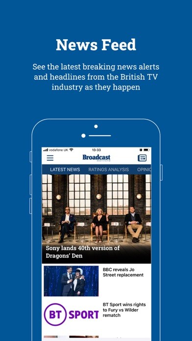 Emulate iPhone app BroadcastNow using MyAndroid