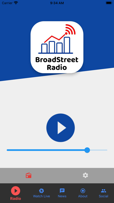 Emulate iPhone app Broadstreet Radio using MyAndroid Emulate iPhone app Broadstreet Radio using MyAndroid