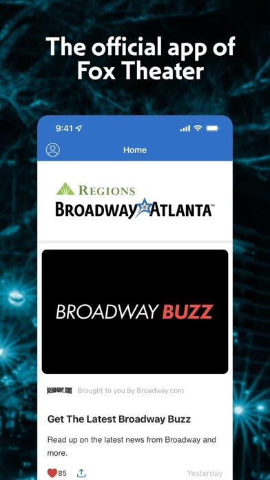 Emulate iPhone app Broadway in Atlanta using MyAndroid