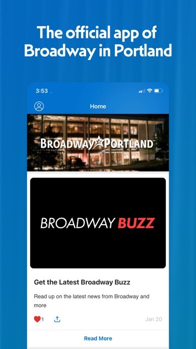 Emulate iPhone app Broadway in Portland using MyAndroid