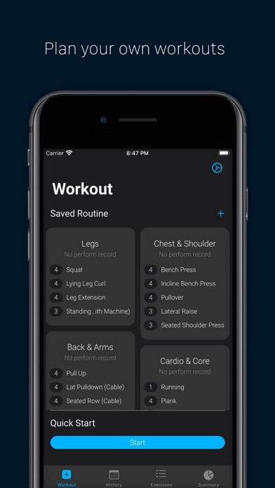 Emulate iPhone app Brofit - Workout Planner & Log using MyAndroid Emulate iPhone app Brofit - Workout Planner & Log using MyAndroid