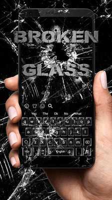 Emulate Android APK Broken 3D Glass Keyboard Theme Emulate Android APK Broken 3D Glass Keyboard Theme